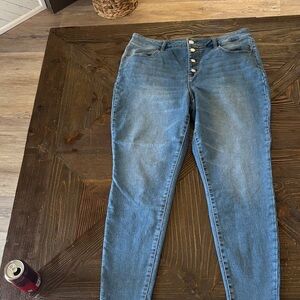 Maurices High Rise Blue Jeans